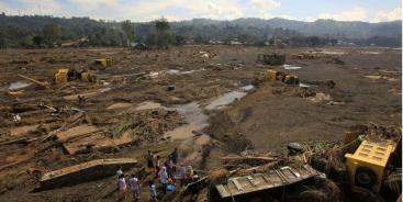 Typhoon Sendong (Washi) devestation in Cagayan de Oro. Source: BBC (2011)